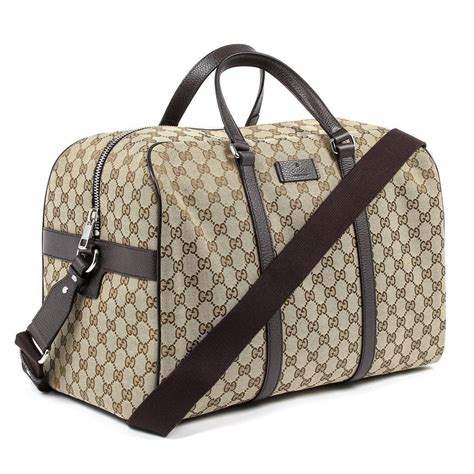 gucci travel bag used women|large luggage Gucci bag.